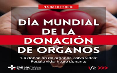 14 • OCTUBRE • DÍA MUNDIAL DE LA DONACIÓN DE ORGANOS