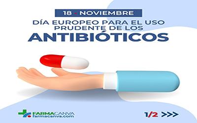 18 • NOVIEMBRE • DÍA EUROPEO PARA EL USO PRUDENTE DE LOS ANTIBIÓTICOS