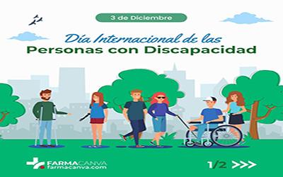 03 • DICIEMBRE • DÍA INTERNACIONAL DE LAS PERSONAS CON DISCAPACIDAD