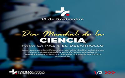 10 • NOVIEMBRE • DÍA MUNDIAL DE LA CIENCIA PARA LA PAZ Y EL DESARROLLO