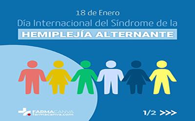 18 • ENERO • DÍA INTERNACIONAL DE LA HEMIPLEJÍA ALTERNANTE