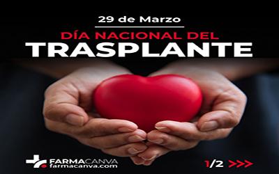 29 • MARZO • DÍA NACIONAL DEL TRASPLANTE • 2023