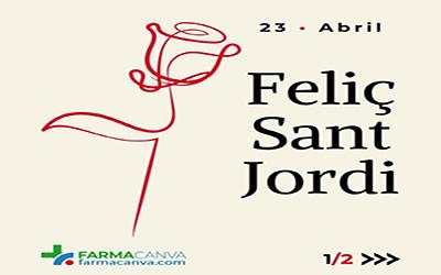 23 • ABRIL • DÍA DE SANT JORDI Y DÍA MUNDIAL DEL LIBRO